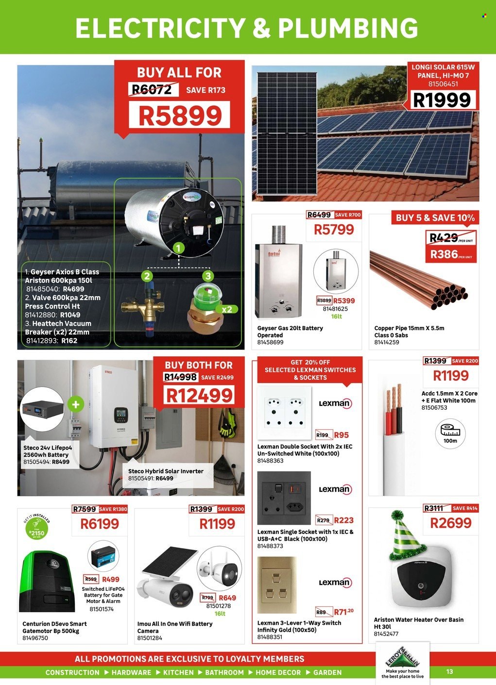 Leroy Merlin specials - 09.01.2026 - 09.30.2026. Page 13