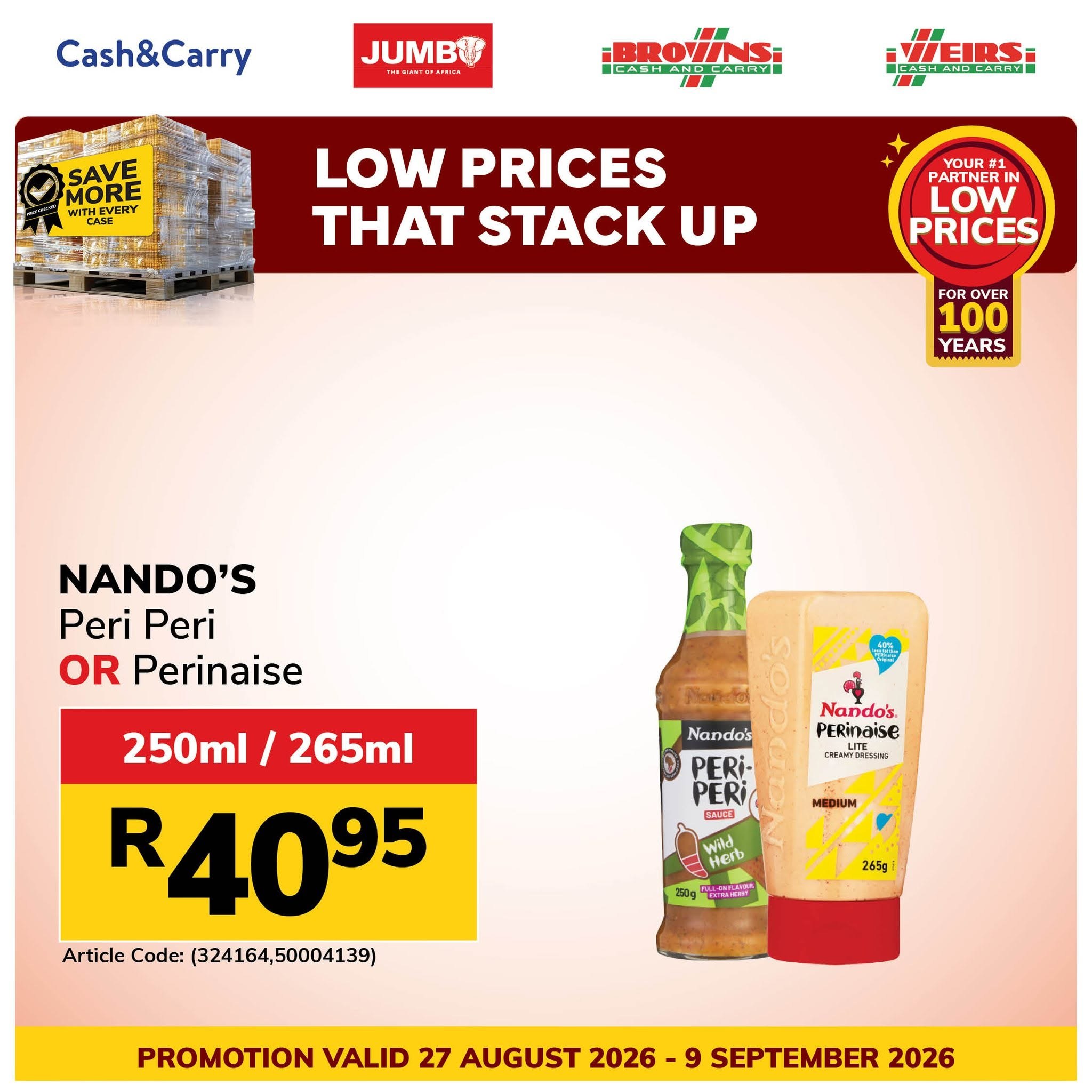 Jumbo Cash & Carry specials - 08.27.2026 - 09.09.2026. Page 1