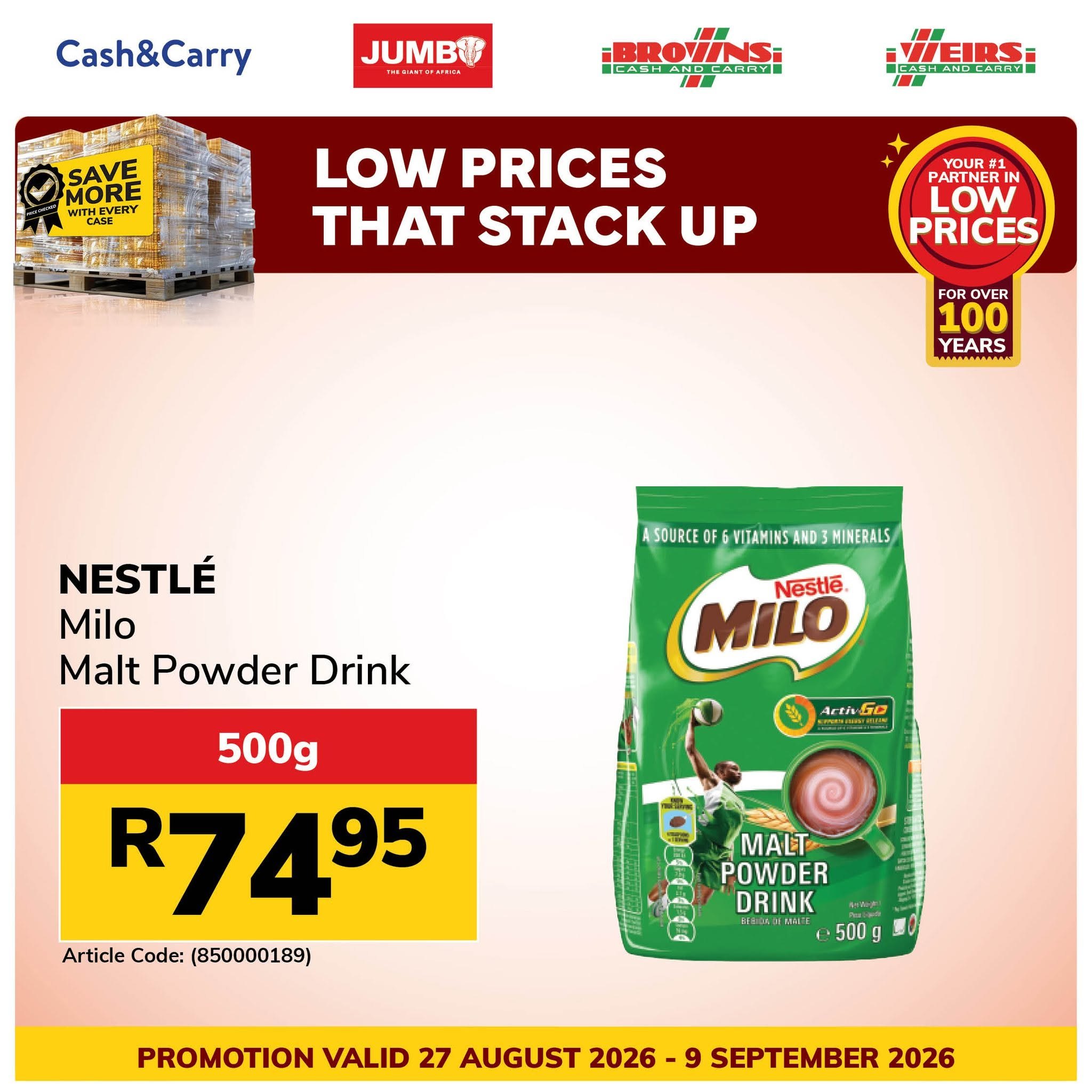 Jumbo Cash & Carry specials - 08.27.2026 - 09.09.2026. Page 4