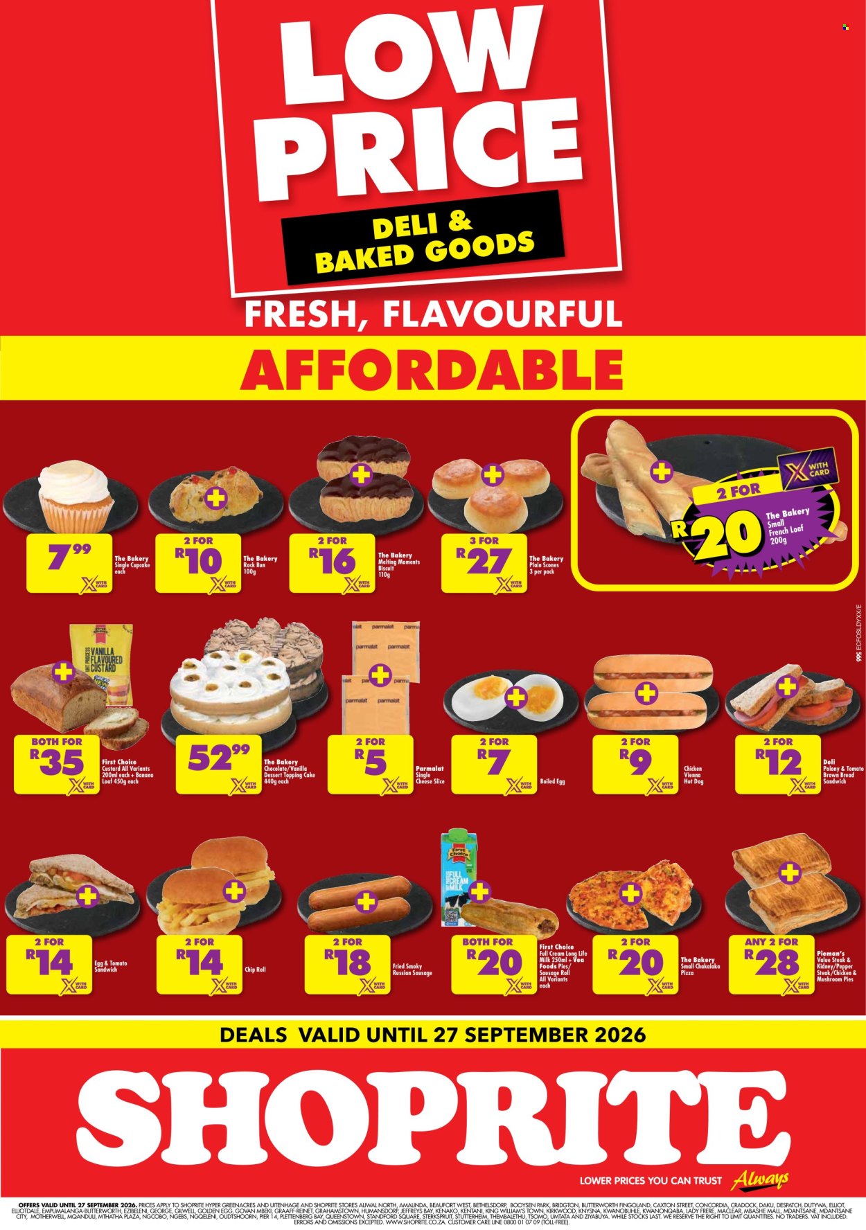 Shoprite specials - 09.01.2026 - 09.27.2026. Page 1