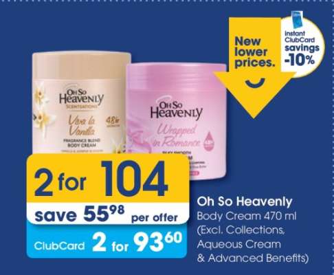 Oh So Heavenly Body Cream 470 ml