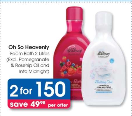 Oh So Heavenly Foam Bath 2 Litres