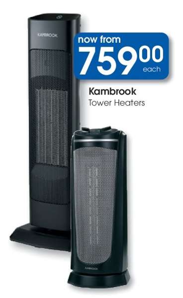 Kambrook Tower Heaters