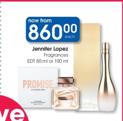 Jennifer Lopez Fragrances