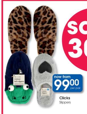 Clicks Slippers
