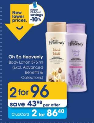 Oh So Heavenly Body Lotion 375 ml