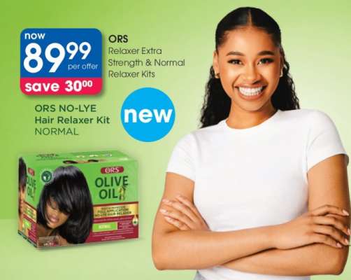 ORS NO-LYE Hair Relaxer Kit NORMAL