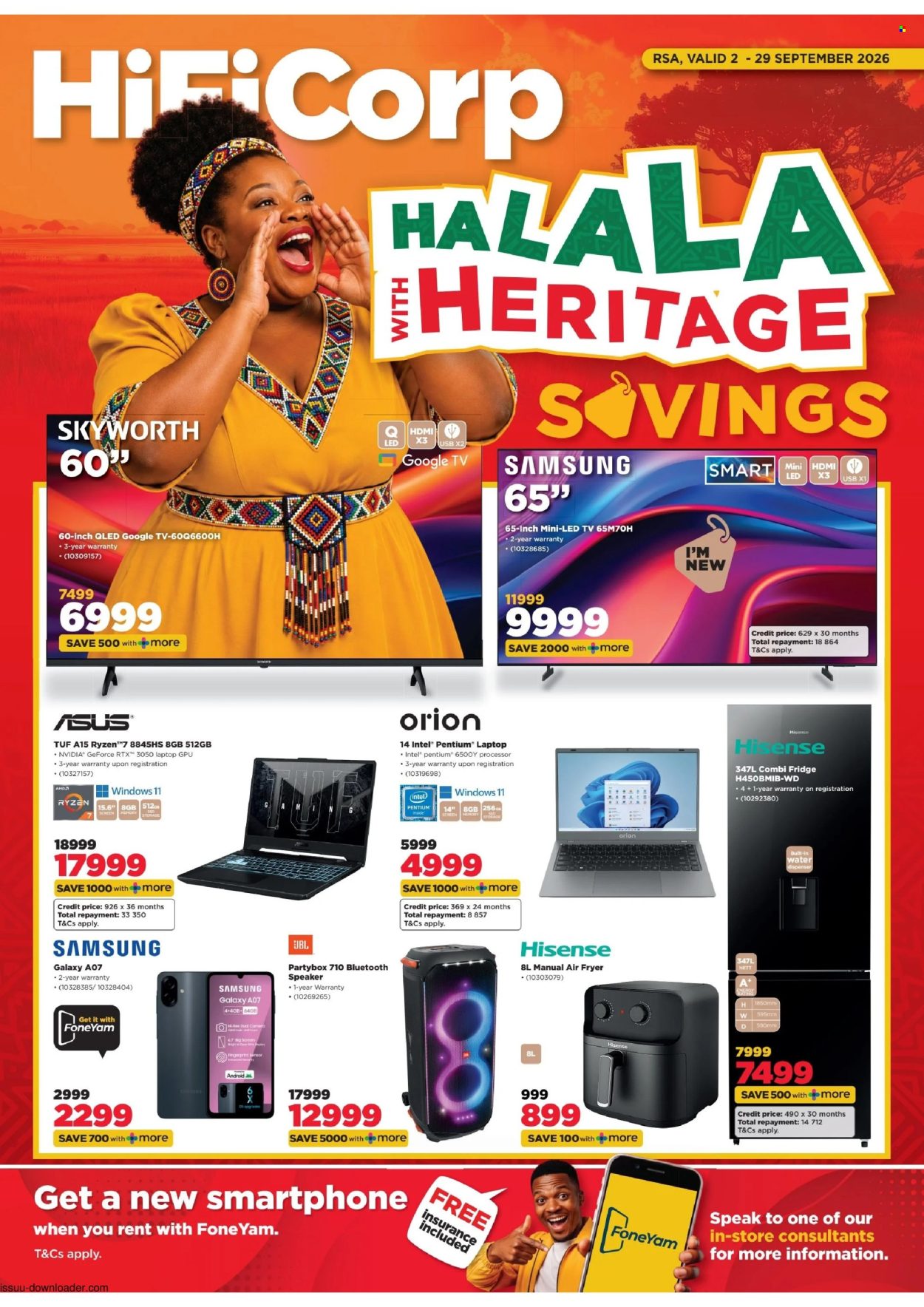 HiFi Corp specials - 09.02.2026 - 09.29.2026. Page 1