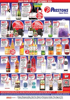 Prestons Liquor Stores - Weekly specials