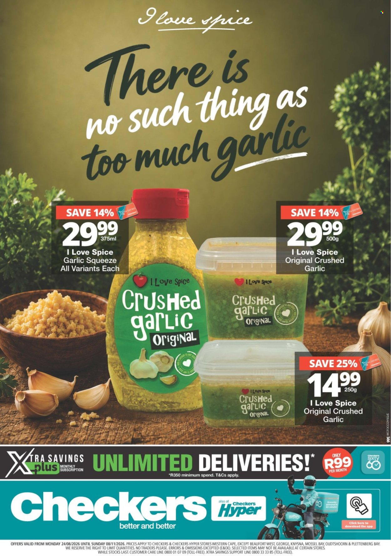 Checkers specials - 08.24.2026 - 11.08.2026. Page 1