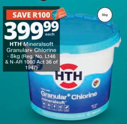 HTH Mineralsoft Granular+ Chlorine