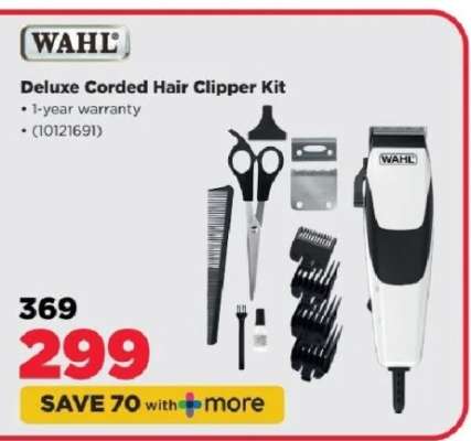 WAHL Deluxe Corded Hair Clipper Kit