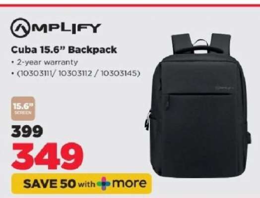 Amplify Cuba 15.6" Backpack