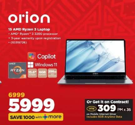 15 AMD Ryzen 3 Laptop