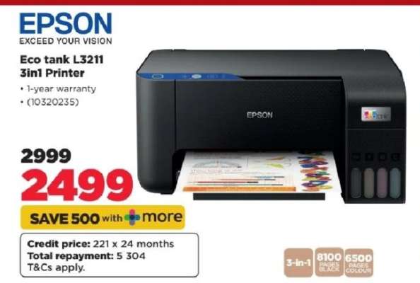 Eco tank L3211 3in1 Printer