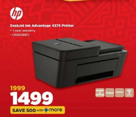 HP DeskJet Ink Advantage 4376 Printer