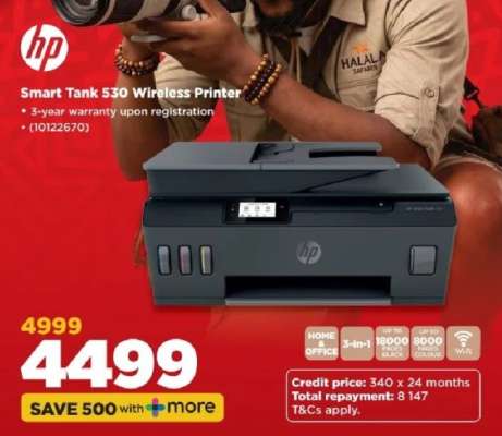 HP Smart Tank 530 Wireless Printer