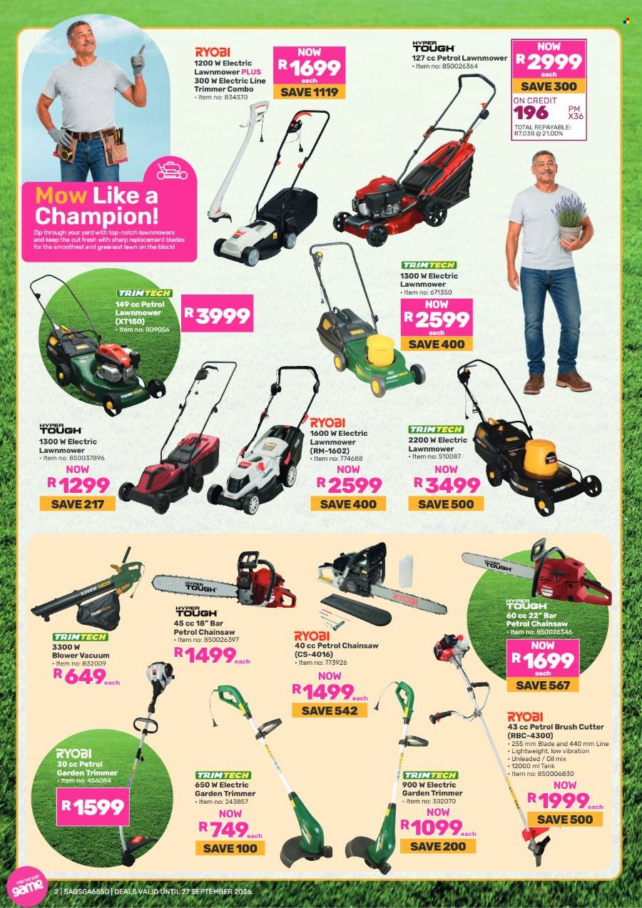 Game specials - 08.25.2026 - 09.27.2026. Page 2