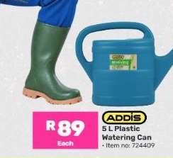 ADDIS 5 L Plastic Watering Can