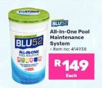 BLU52 All-In-One Pool Maintenance System