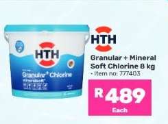 HTH Granular + Mineral Soft Chlorine 8 kg