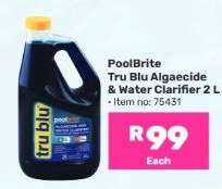 PoolBrite Tru Blu Algaecide & Water Clarifier 2 L