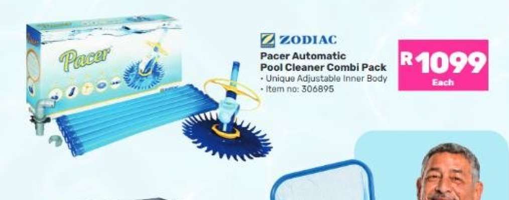 Zodiac Pacer Automatic Pool Cleaner Combi Pack
