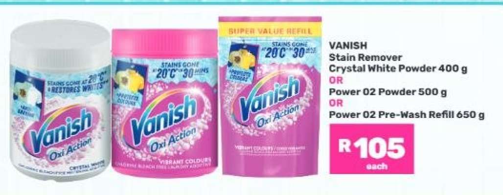 Vanish Stain Remover