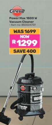 Genesis Power Max 1800 W Vacuum Cleaner