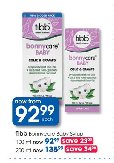 Tibb Bonnycare Baby Syrup