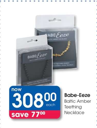 Babe-Eeze Baltic Amber Teething Necklace