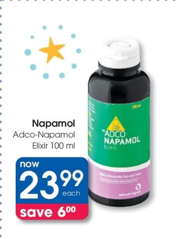 Adco-Napamol Elixir 100 ml