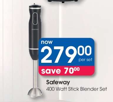 Safeway 400 Watt Stick Blender Set