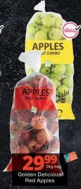Golden Delicious/Red Apples