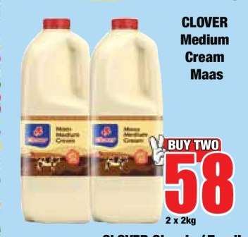 CLOVER Medium Cream Maas