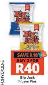 Big Jack Frozen Pies