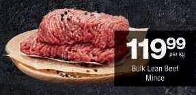 Bulk Lean Beef Mince