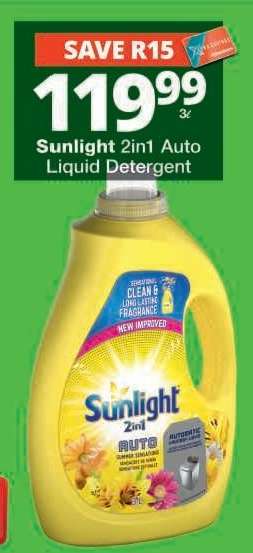 Sunlight 2in1 Auto Liquid Detergent