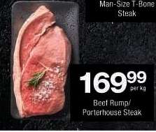 Beef Rump/Porterhouse Steak