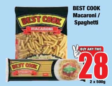 BEST COOK Macaroni / Spaghetti