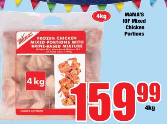 MAMA'S IQF Mixed Chicken Portions