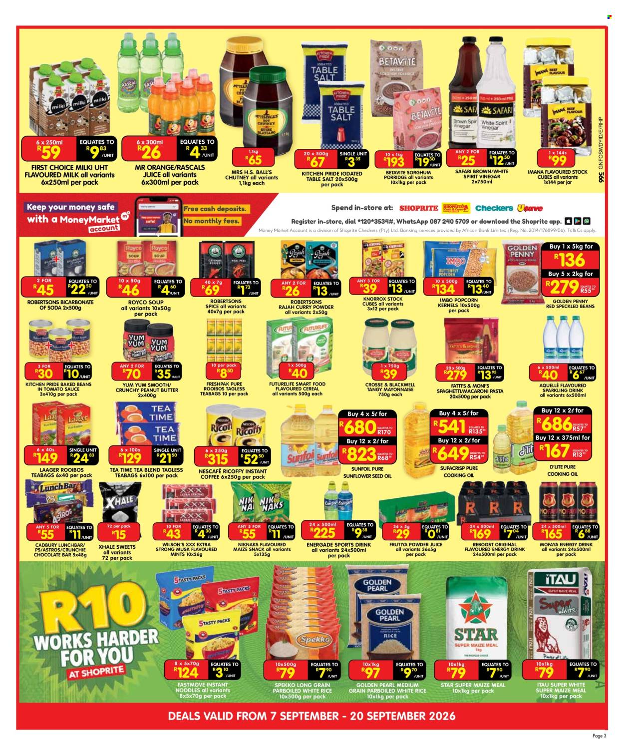 Shoprite specials - 09.07.2026 - 09.20.2026. Page 3