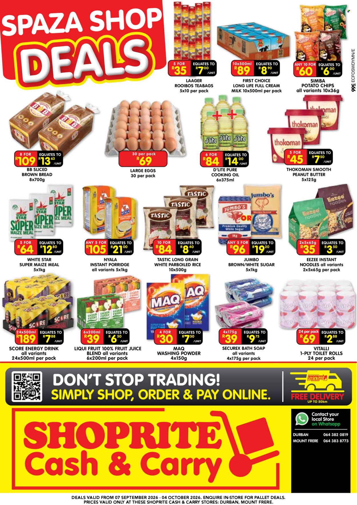 Shoprite specials - 09.07.2026 - 10.04.2026. Page 1