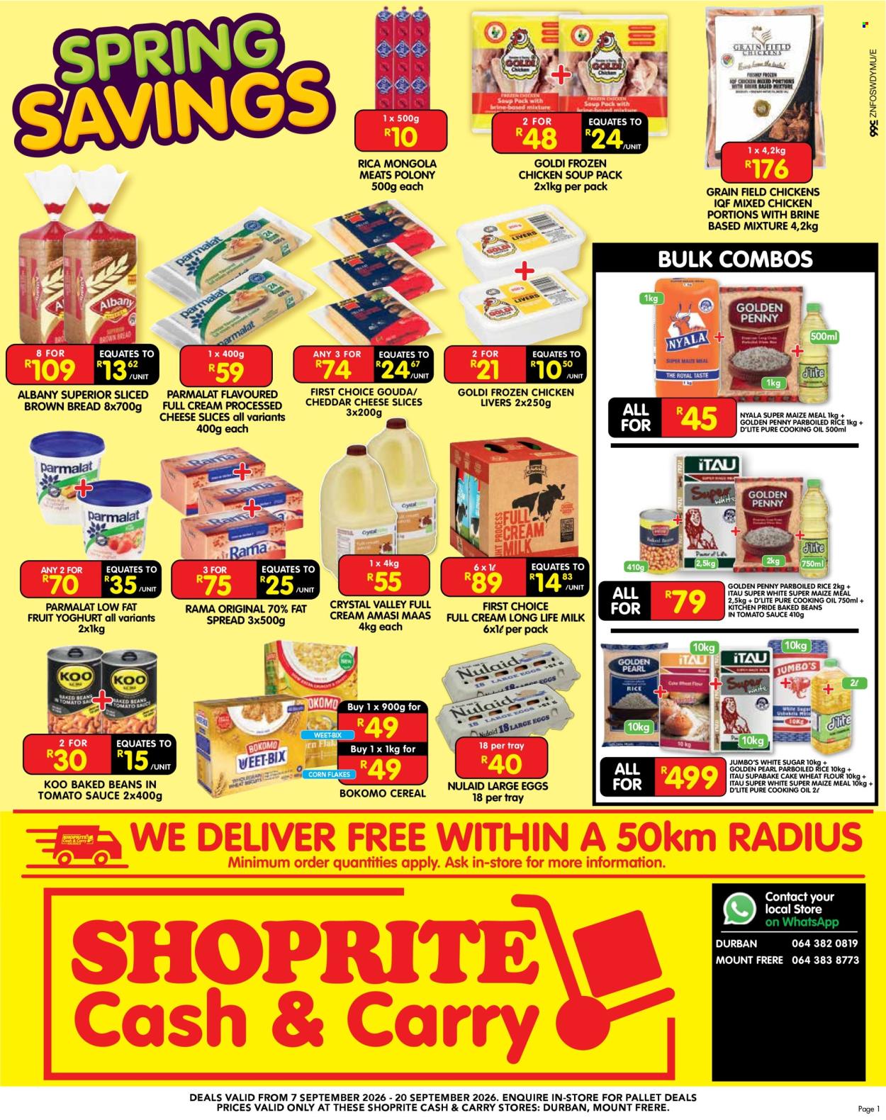 Shoprite specials - 09.07.2026 - 09.20.2026. Page 1