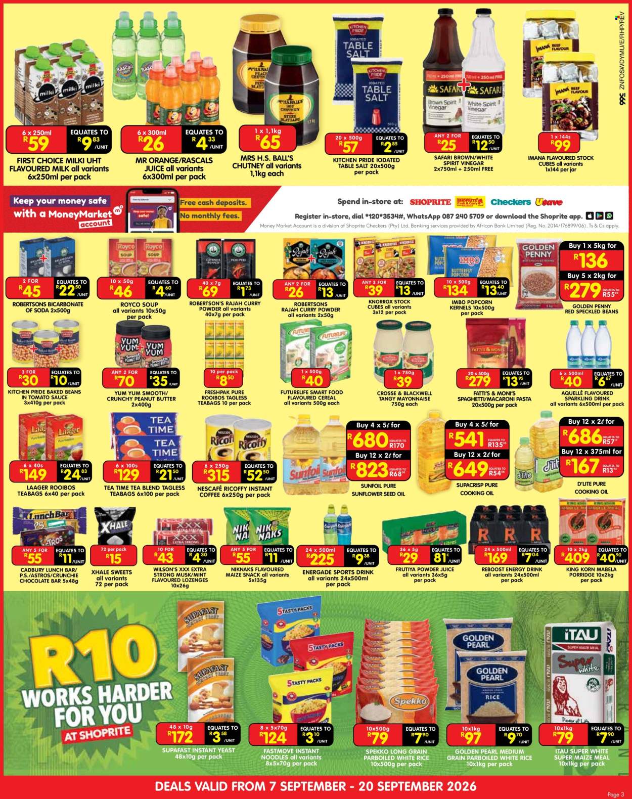 Shoprite specials - 09.07.2026 - 09.20.2026. Page 3