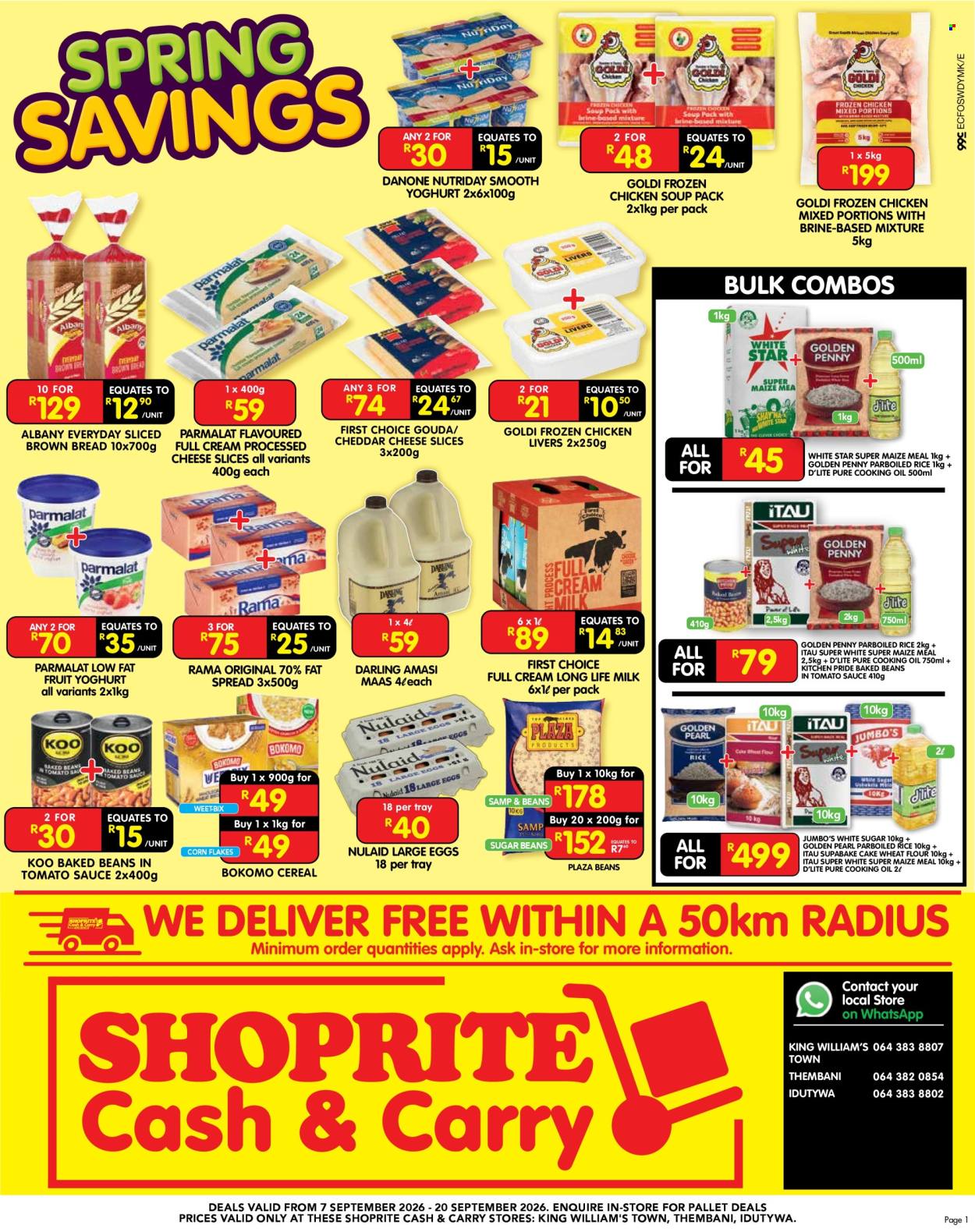 Shoprite specials - 09.07.2026 - 09.20.2026. Page 1