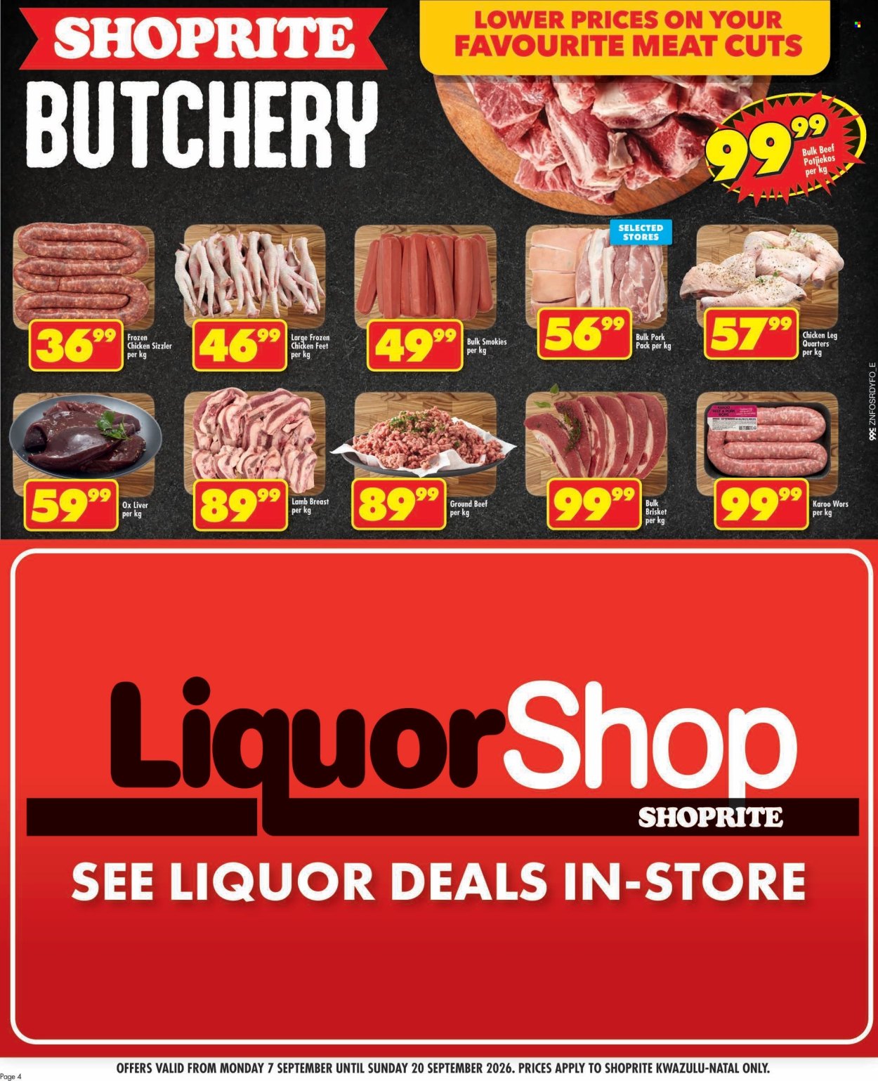 Shoprite specials - 09.07.2026 - 09.20.2026. Page 4