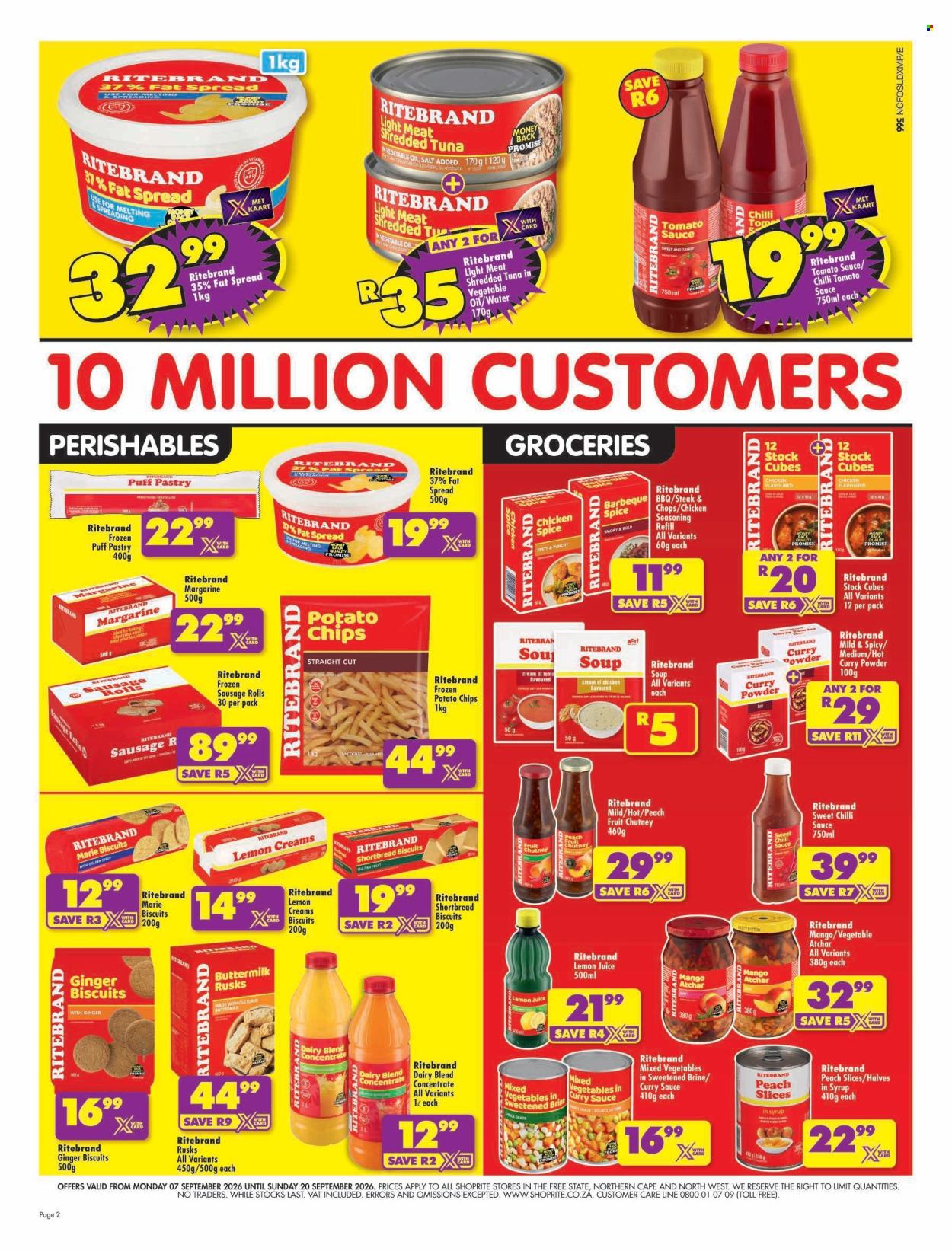 Shoprite specials - 09.07.2026 - 09.20.2026. Page 2