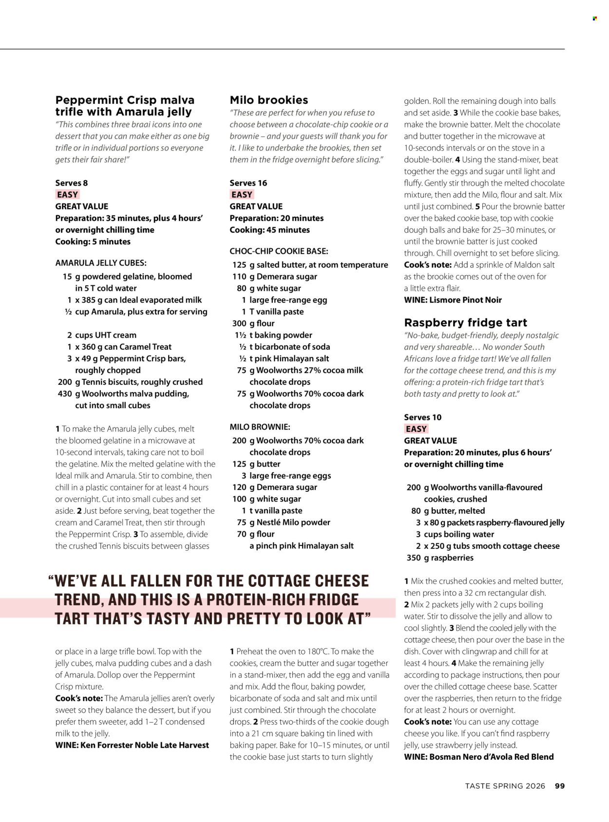 Woolworths specials. Page 101
