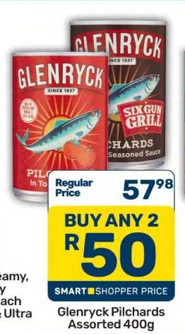 Glenryck Pilchards Assorted 400g